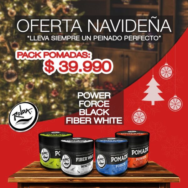 Kit Pomadas Rolda 4 uds 115gr.